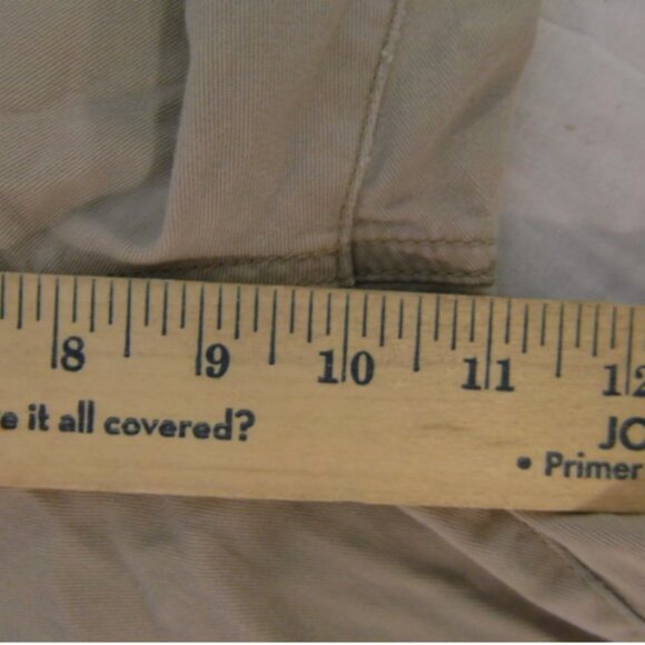 WOMEN's sz10 RALPH LAUREN POLO JEANS COMPANY COTTON SPANDEX CAPRI PANTS NM 00305 - Picture 6 of 12